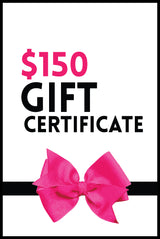 $150 Gift Certificate